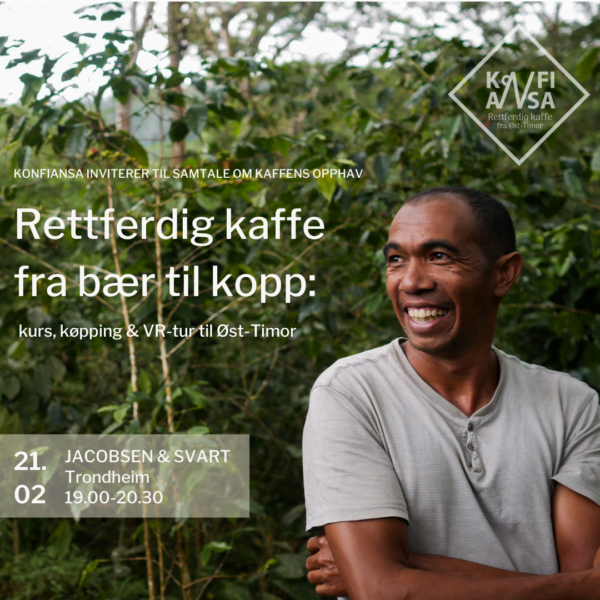Billett: Bær til kopp